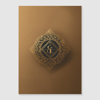 Gilded Romance: Luxury Golden Wedding Card