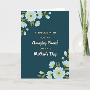 Gilded Script Mothers Day Card