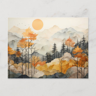 Gilded Serenity Postcard