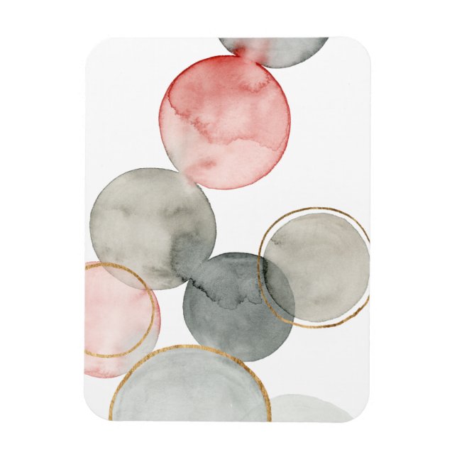 Gilded Spheres Magnet (Vertical)