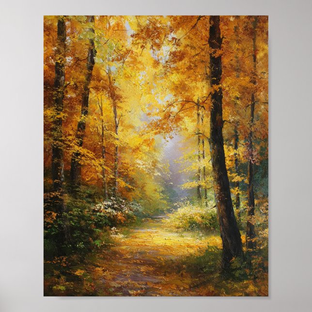 Gilded Whispers: A Sun-Drenched Journey Poster (Front)