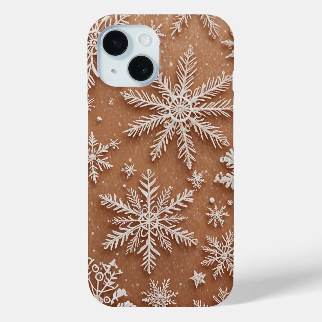Gilded Winter Crystals Case-Mate iPhone Case (Back)