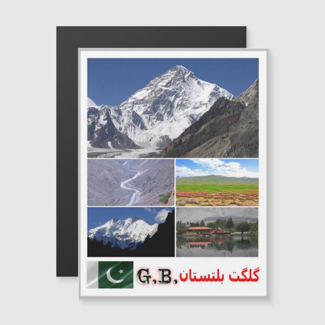 Gilgit–Baltistan - Mosaic - Pakistan - (Front/Back)