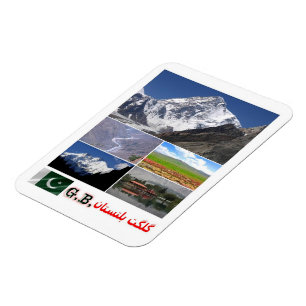 Gilgit–Baltistan - Mosaic - Pakistan - Magnet