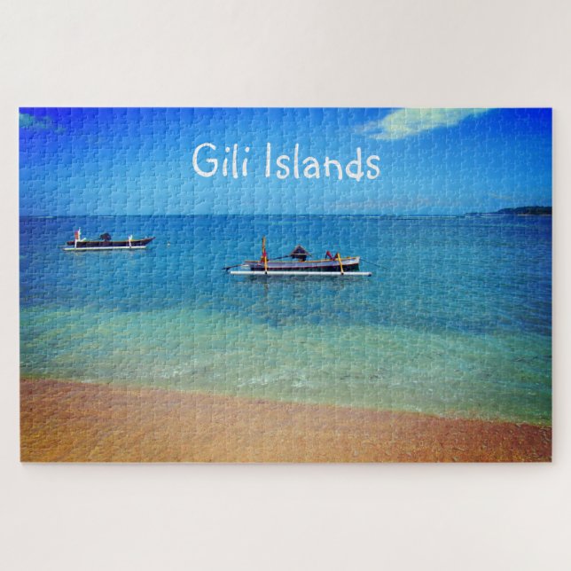 gili islands life jigsaw puzzle (Horizontal)