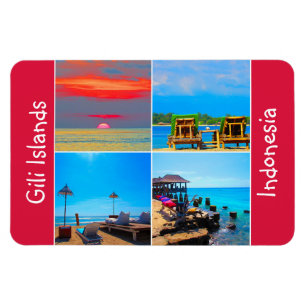 gili islands life magnet