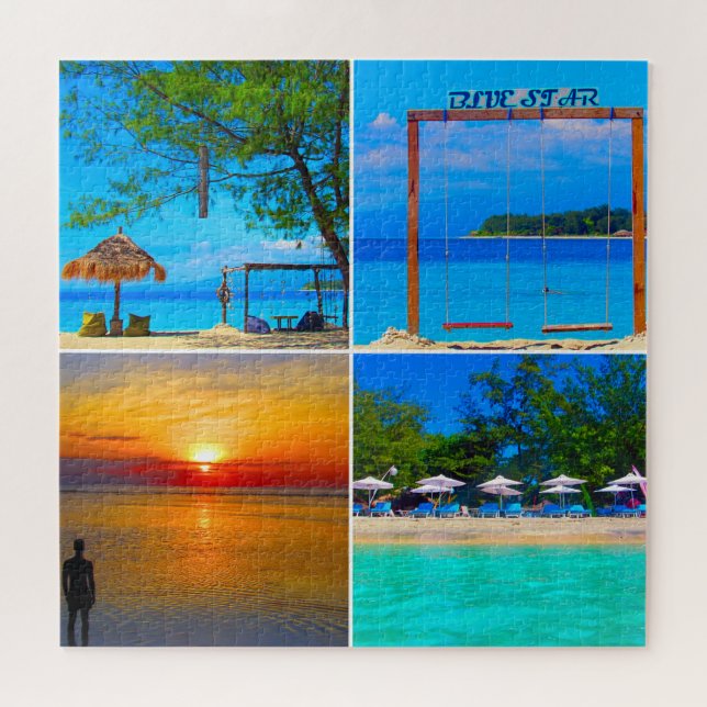 gili islands paradise jigsaw puzzle (Horizontal)