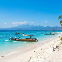 Gili Trawangan Island Paradise Beach Wall Art