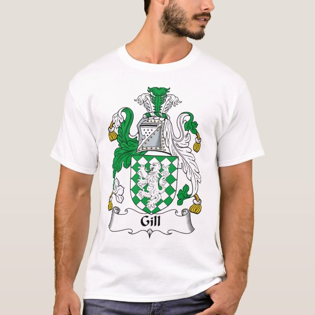 Gill Family Crest T-Shirt (Front)