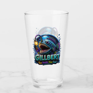 Gillbert Anglerfish – “See Inside Your Soul” Funny Glass