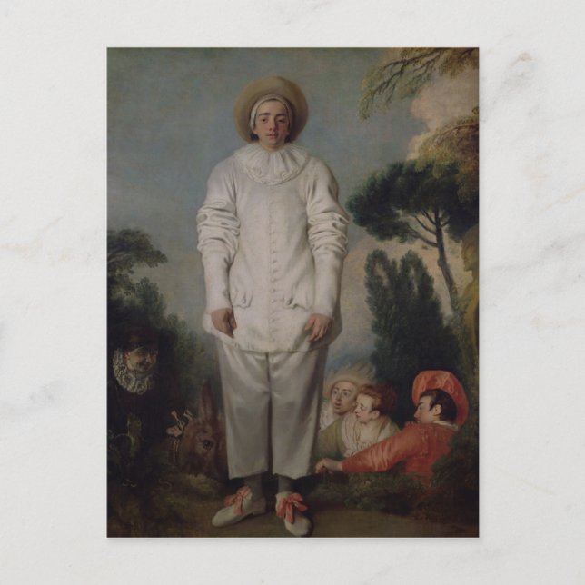 Gilles, c.1718-19 postcard (Front)