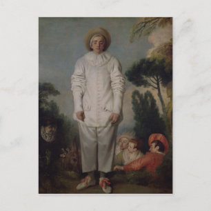 Gilles, c.1718-19 postcard