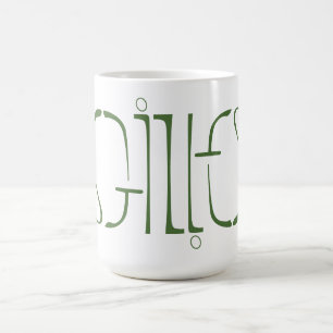 Gilles Lettering Mug