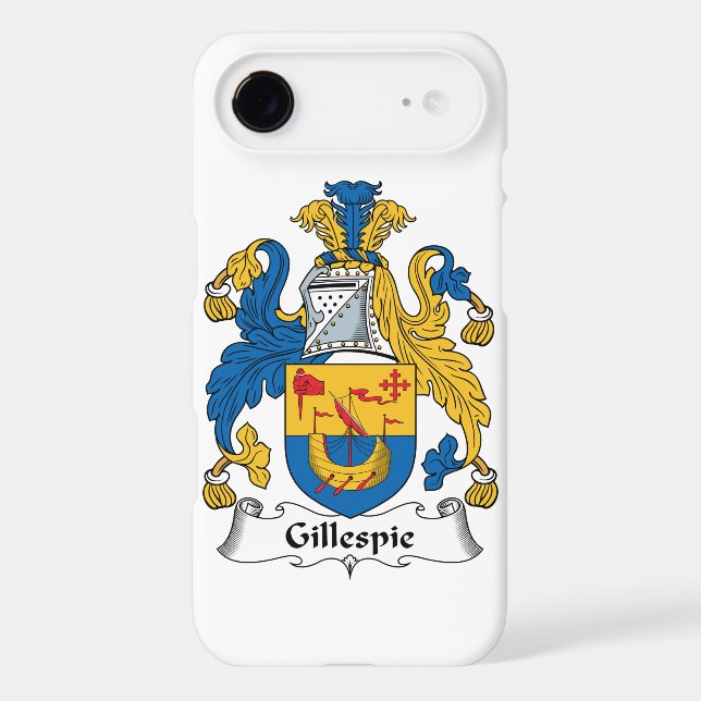 Gillespie Family Crest Case-Mate iPhone Case (Back)