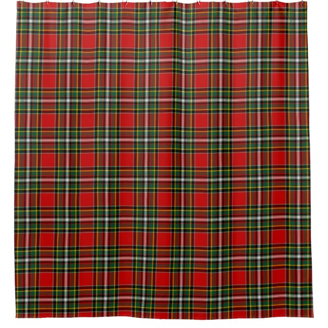 Gillespie Tartan Shower Curtain (Front)