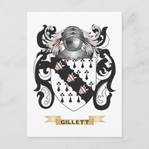 Gillett Coat of Arms Postcard