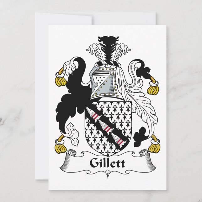 Gillett Family Crest (Front)