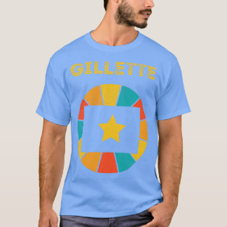 Gillette Wyoming Vintage Distressed Souvenir 1 T-Shirt