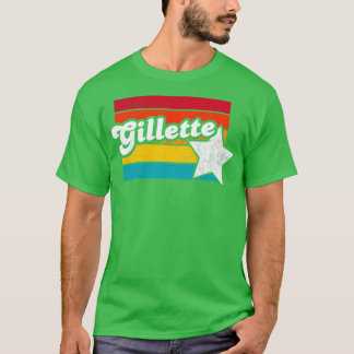 Gillette Wyoming Vintage Distressed Souvenir 2 T-Shirt