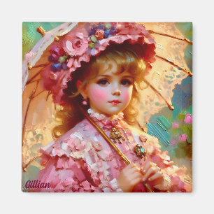 GILLIAN ~Attractive Vintage Girl ~ Magnet