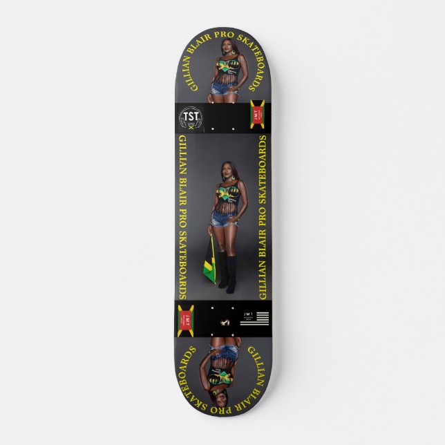GILLIAN BLAIR  JMT OFFICIAL 7 3/4" Skateboard Deck (Front)