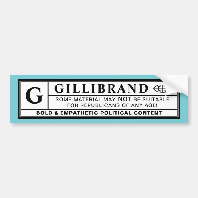 Gillibrand Warning Label (Front)