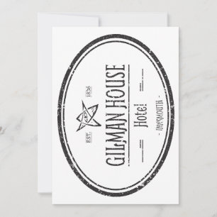 Gilman House Innsmouth Lovecraftian Invitation