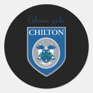 Gilmore Chilton Crest Classic Round Sticker