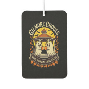 Gilmore Ghouls Halloween Ghost Car Air Freshener