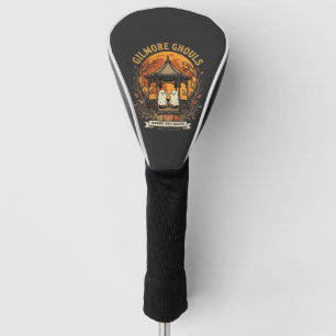 Gilmore Ghouls Halloween Ghost Gazebo Design_1 Golf Head Cover