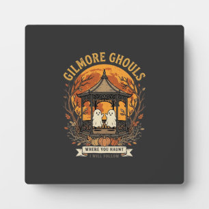 Gilmore Ghouls Halloween Ghost Gazebo Design_1 Plaque