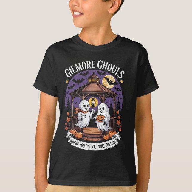 Gilmore Ghouls Where You Haunt6  T-Shirt (Front)