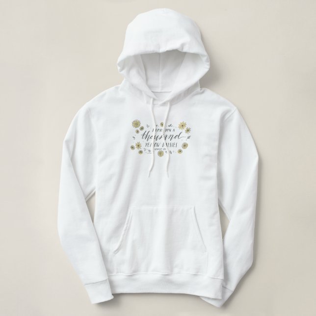 Gilmore Girls | A Thousand Yellow Daisies Hoodie (Design Front)