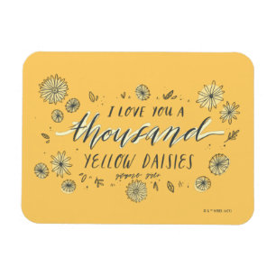 Gilmore Girls   A Thousand Yellow Daisies Magnet