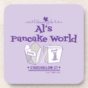 Gilmore Girls   Al's Pancake World Coaster