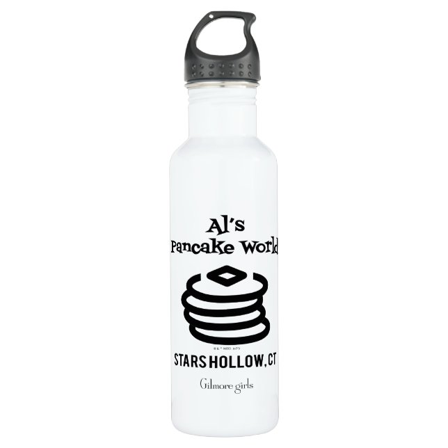 Gilmore Girls | Al's Pancake World Logo 710 Ml Water Bottle (Front)