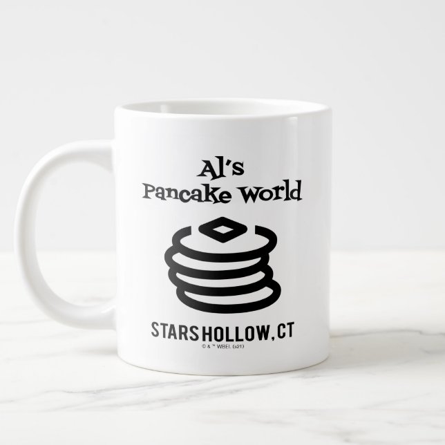 Gilmore Girls | Al's Pancake World Logo Large Coffee Mug (Left)