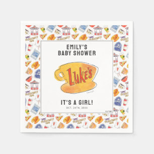 Gilmore Girl's Baby Shower Napkin