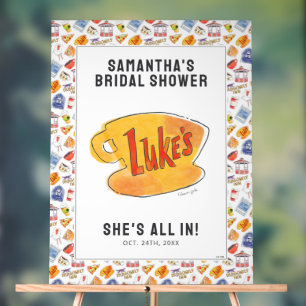 Gilmore Girls Bridal Shower Welcome Acrylic Sign