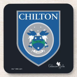 Gilmore Girls   Chilton Academy Badge Coaster