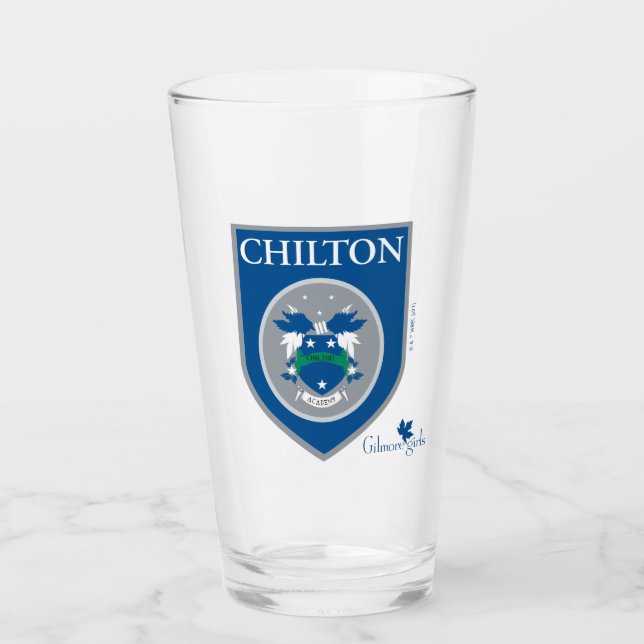 Gilmore Girls | Chilton Academy Badge Glass (Front)