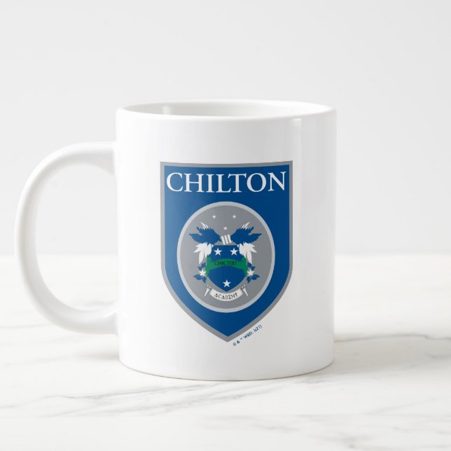 Gilmore Girls | Chilton Academy Badge Large Coffee Mug (Left)