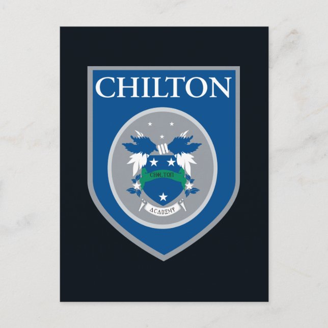 Gilmore Girls | Chilton Academy Badge Postcard (Front)