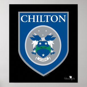 Gilmore Girls Chilton Academy Badge Poster