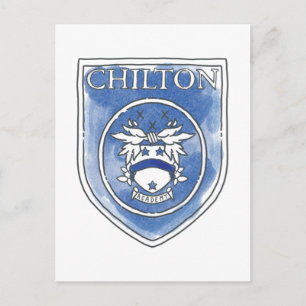 Gilmore Girls   Chilton Academy Watercolor Badge Postcard