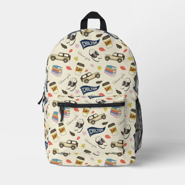 Gilmore Girls Chilton Fall Pattern Printed Backpack (Front)