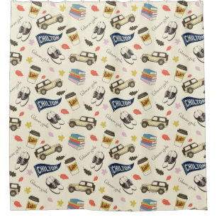 Gilmore Girls Chilton Fall Pattern Shower Curtain