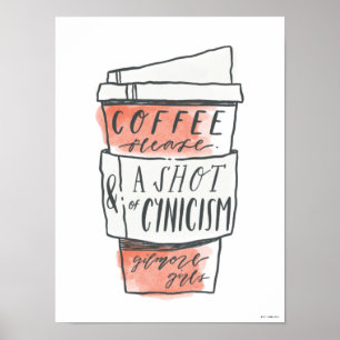 Gilmore Girls Coffee Please Poster
