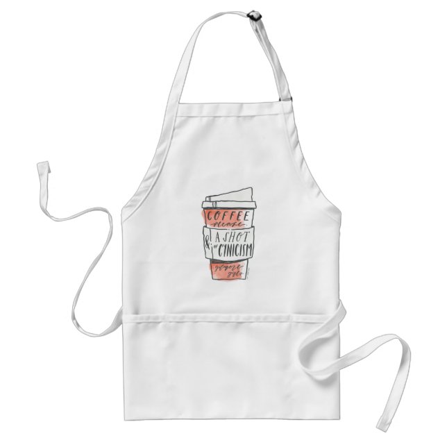 Gilmore Girls | Coffee Please Standard Apron (Front)