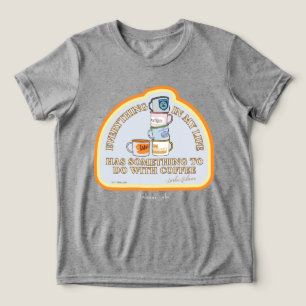 Gilmore Girls Coffee Quote Graphic Tri-Blend Shirt